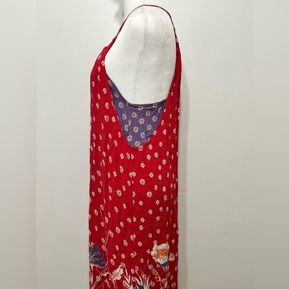 Maeve Anthropologie Kira Boho Floral Layered Maxi Dress - Picture 9 of 16